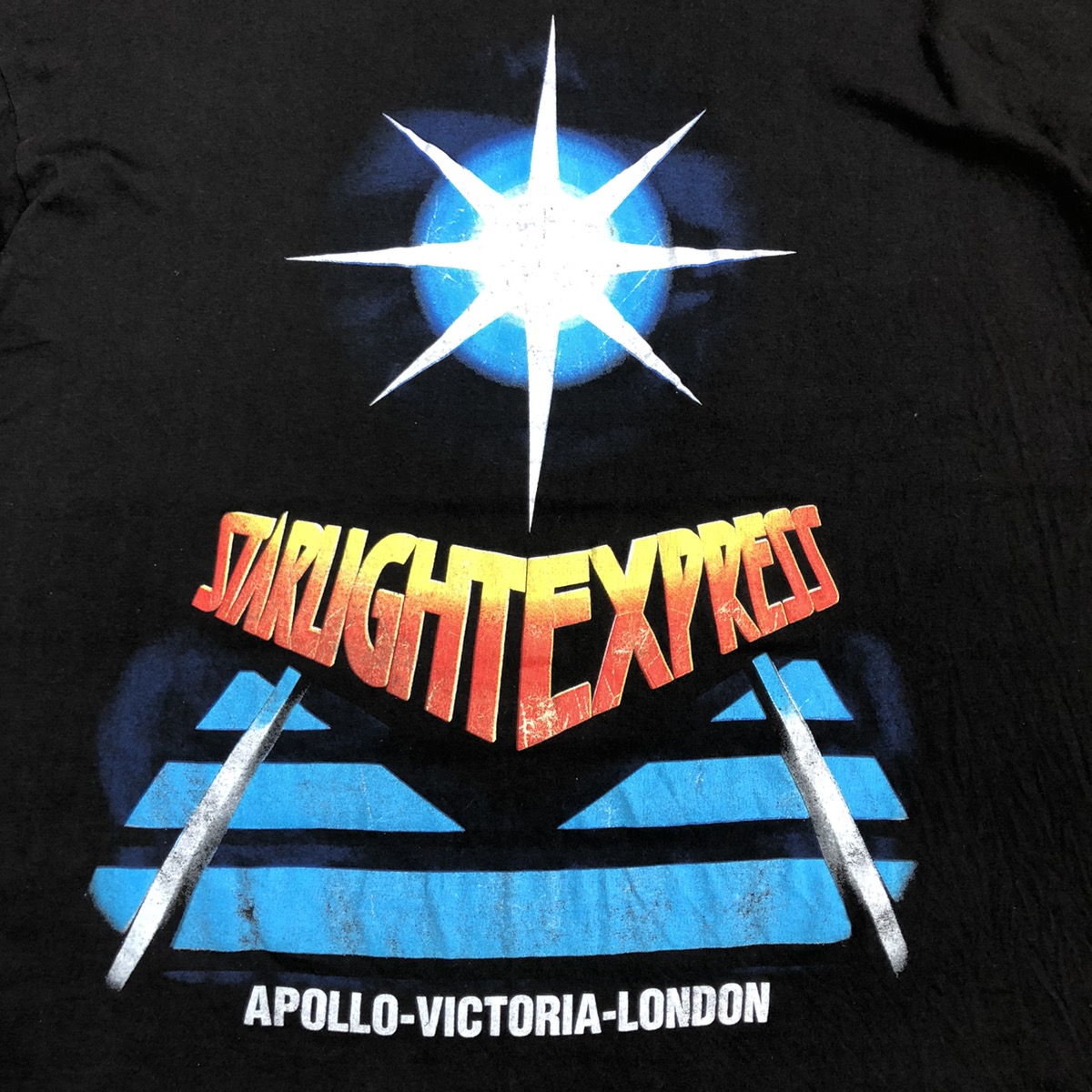 Vintage shops 90’s Starlight Express Shirt / Andrew Lloyd Webber British Musical Broadway Play Size L