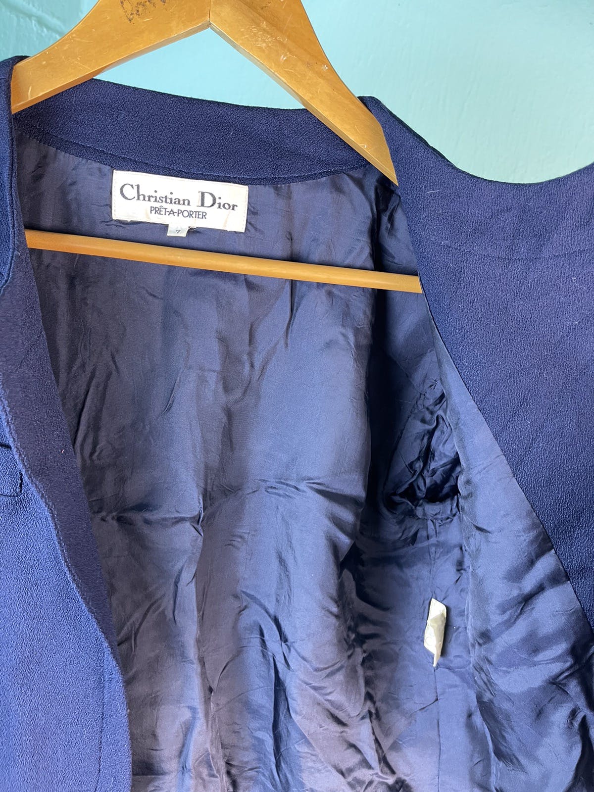Dior Vintage Christian Dior Pret A Porter Croped Coat | azzashop