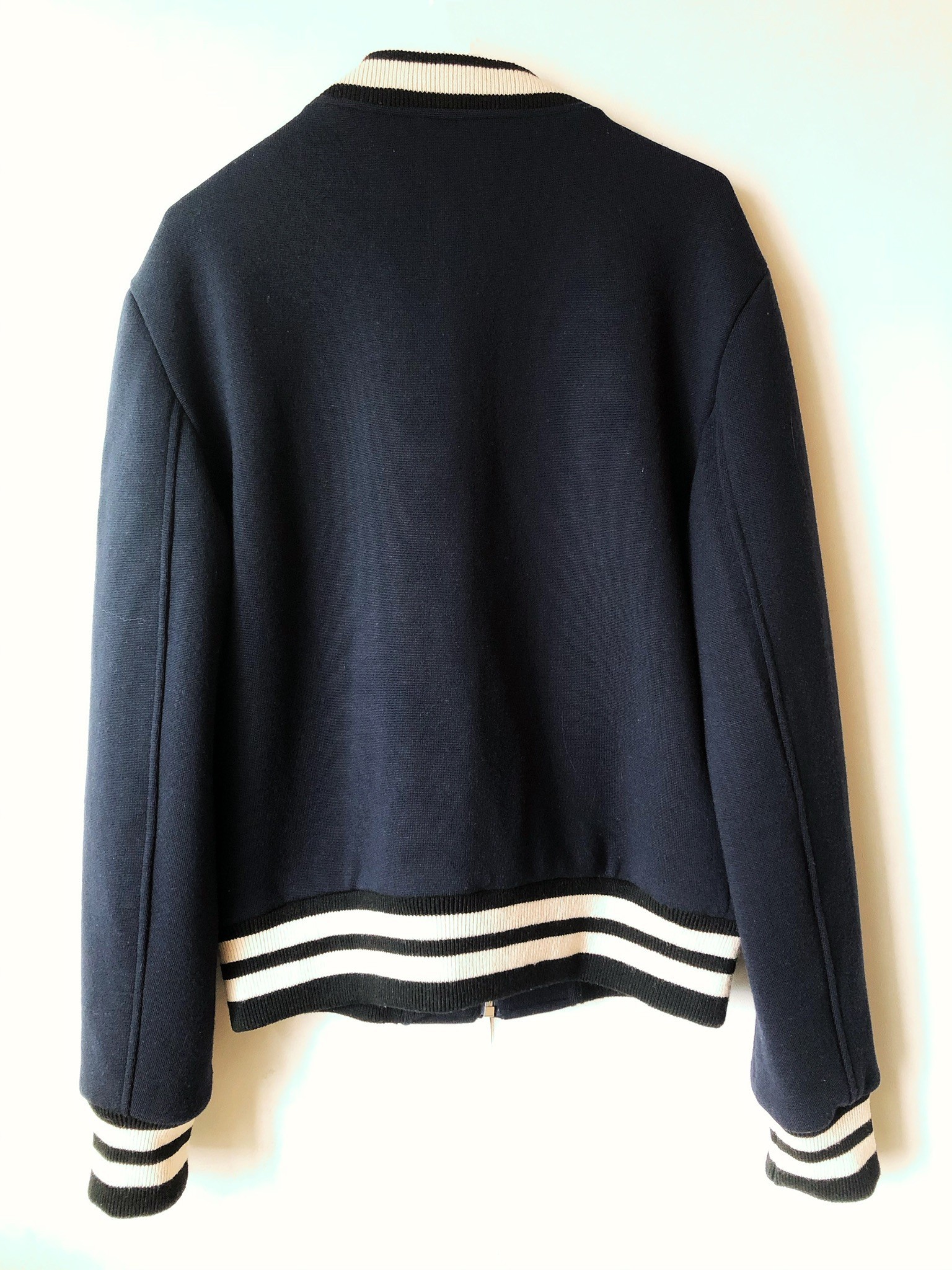 ジャケット・アウター GUCCI Jersey Wool Jacket Blouson Navy GUCCI GUCCI Worldwide Jersey Wool Bomber Jacket Navy | m2ohk