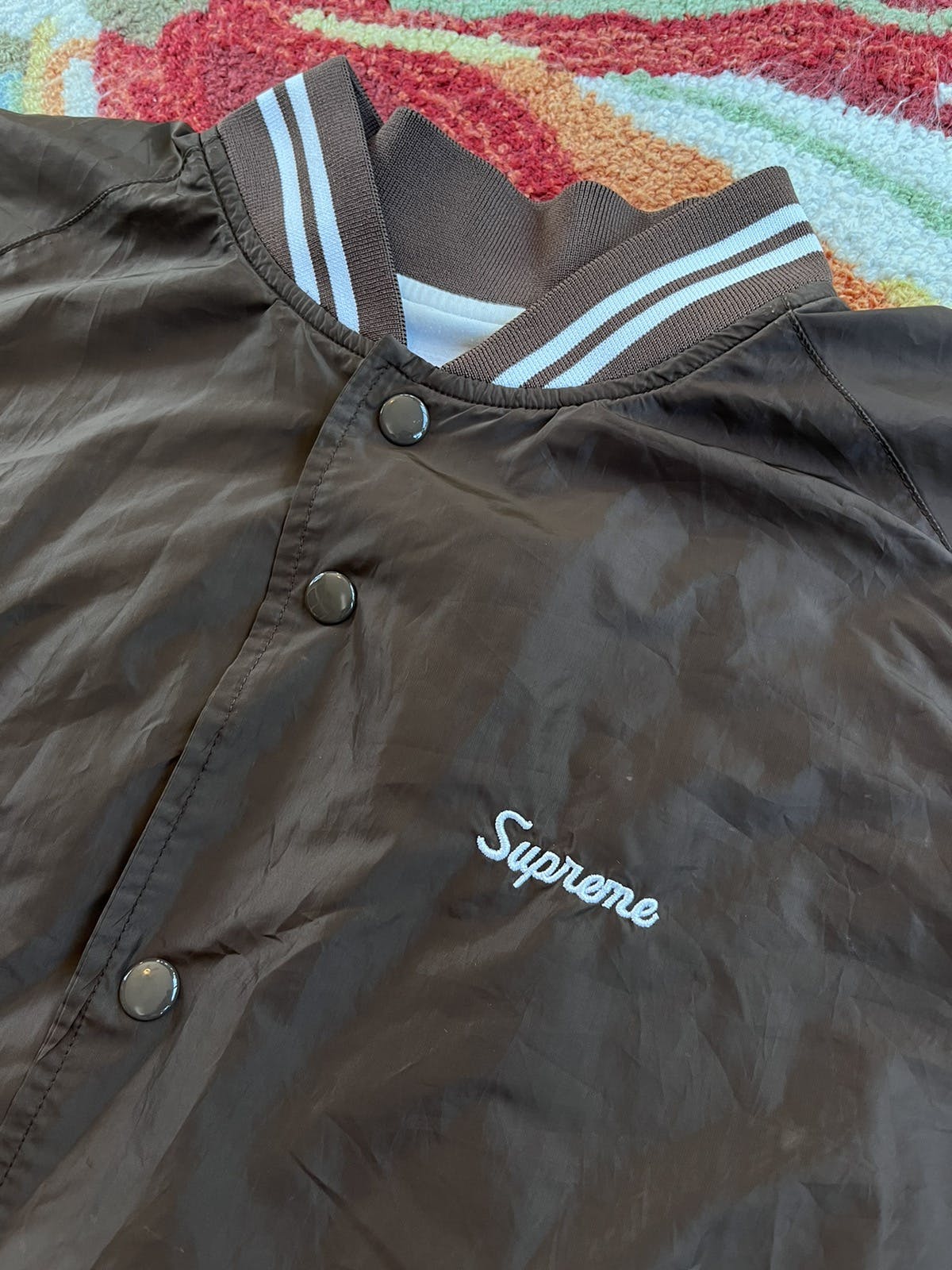 Supreme x champion warm up jacket clearance