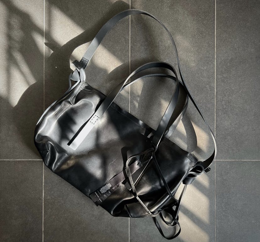 Boris Bidjan Saberi Boris Bidjan Saberi Horse Skin Weekender Bag