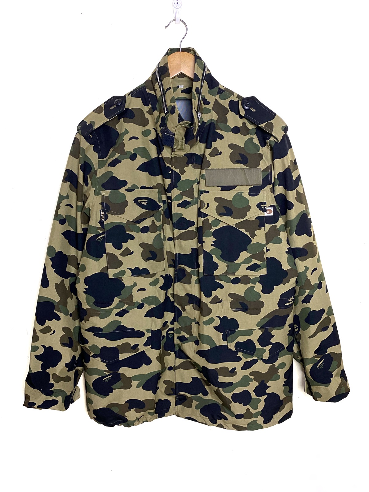 A BATHING APE® A bathing Ape BAPE M-65 Goretex Camo Jacket