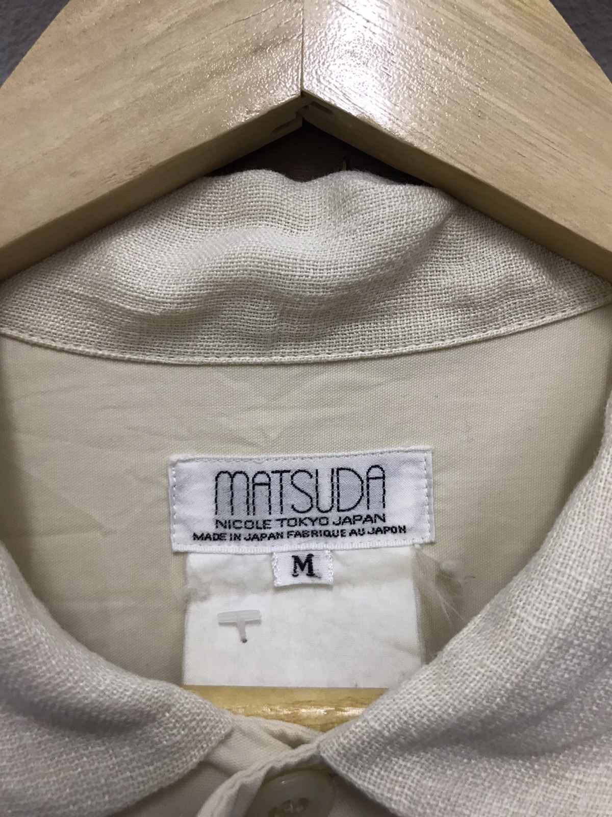 MATSUDA MATSUDA Nicole Tokyo Short Sleeve Button Up Shirt 