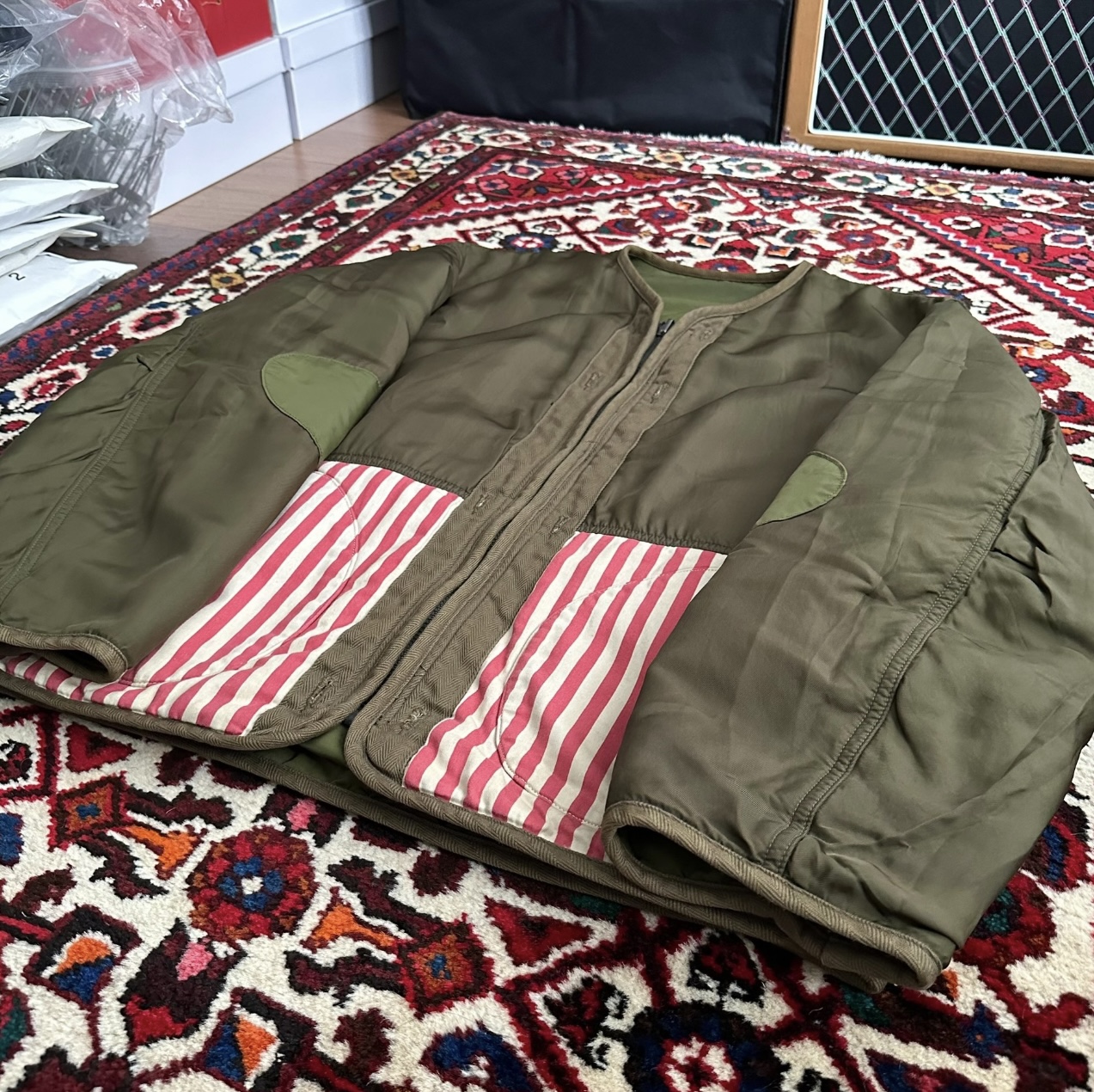 ジャケット・アウター visvim IRIS JKT Olive 23ss Lsize visvim/IRIS DOWN JKT (OLIVE)