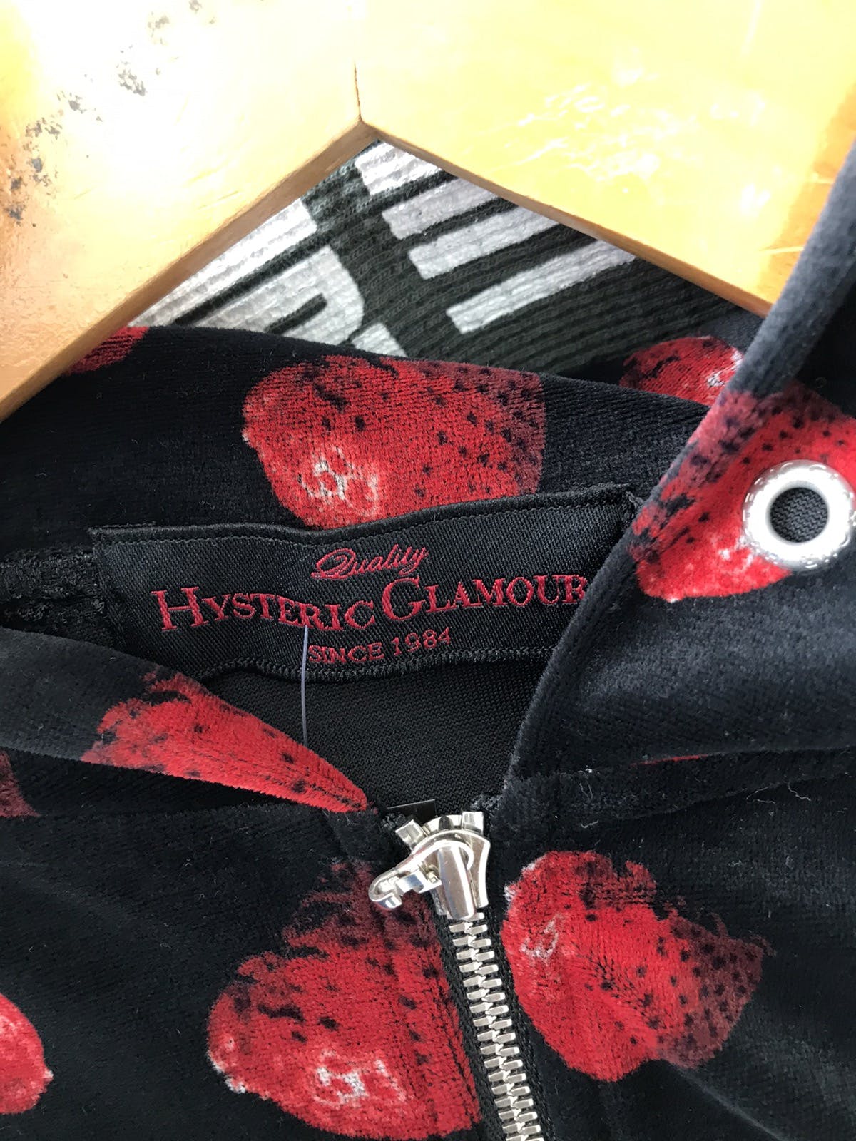 【美品】　HYSTERIC GLAMOUR 　スカル ストロベリー HYSTERIC GLAMOUR - ヒステリックグラマー♪スカルベリーバッグ