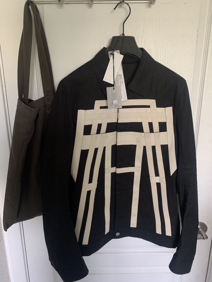 Rick Owens SS20 Tecuatl Lab Jacket | restinrow | REVERSIBLE