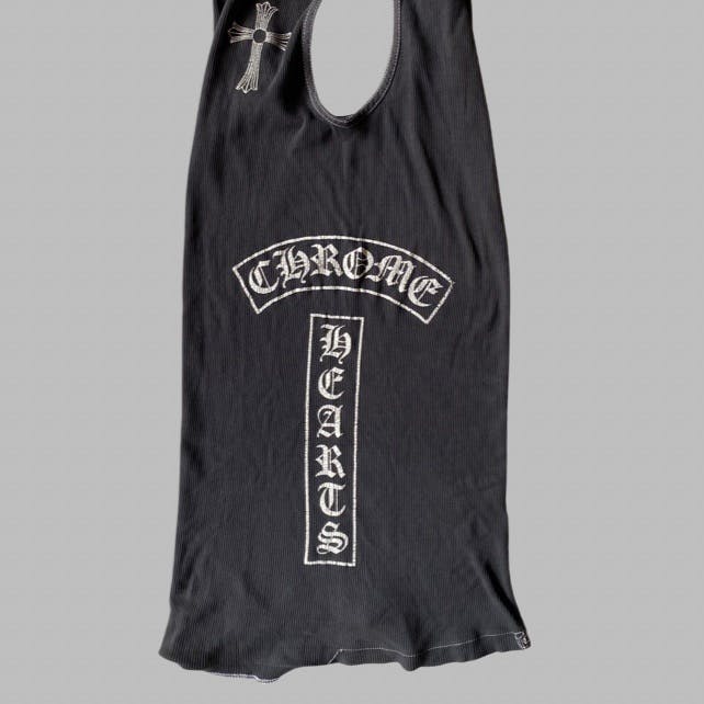 CHROME HEARTS タンクトップ Sサイズ ブラック FUCK YOU CHROME HEARTS タンクトップ Sサイズ ブラック FUCK YOU CHROME