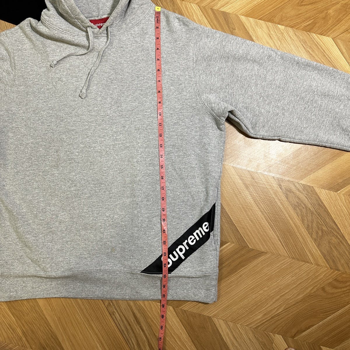 Supreme Supreme Corner Label Hooded Sweatshirt SS18 | archived94