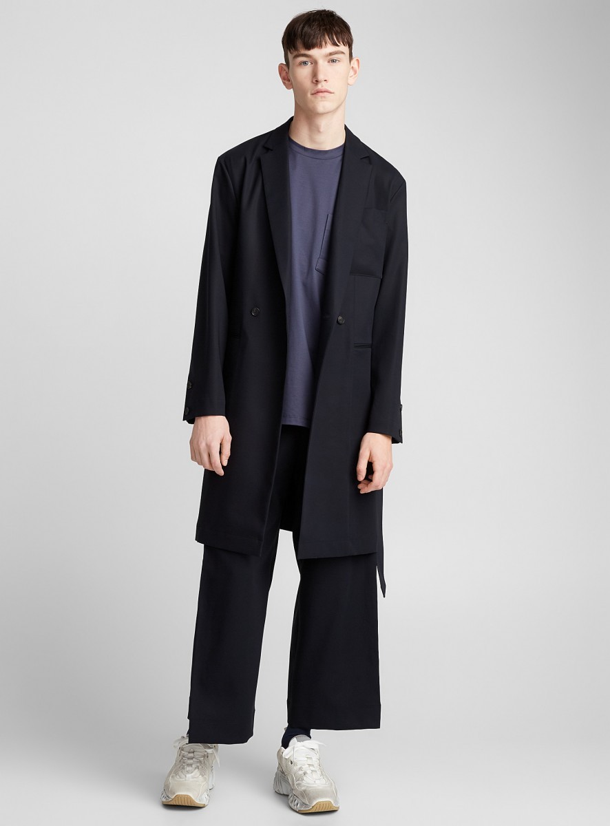 Wooyoungmi BNWT SS19 WOOYOUNGMI LIGHT BELTED COAT 48 | calif 