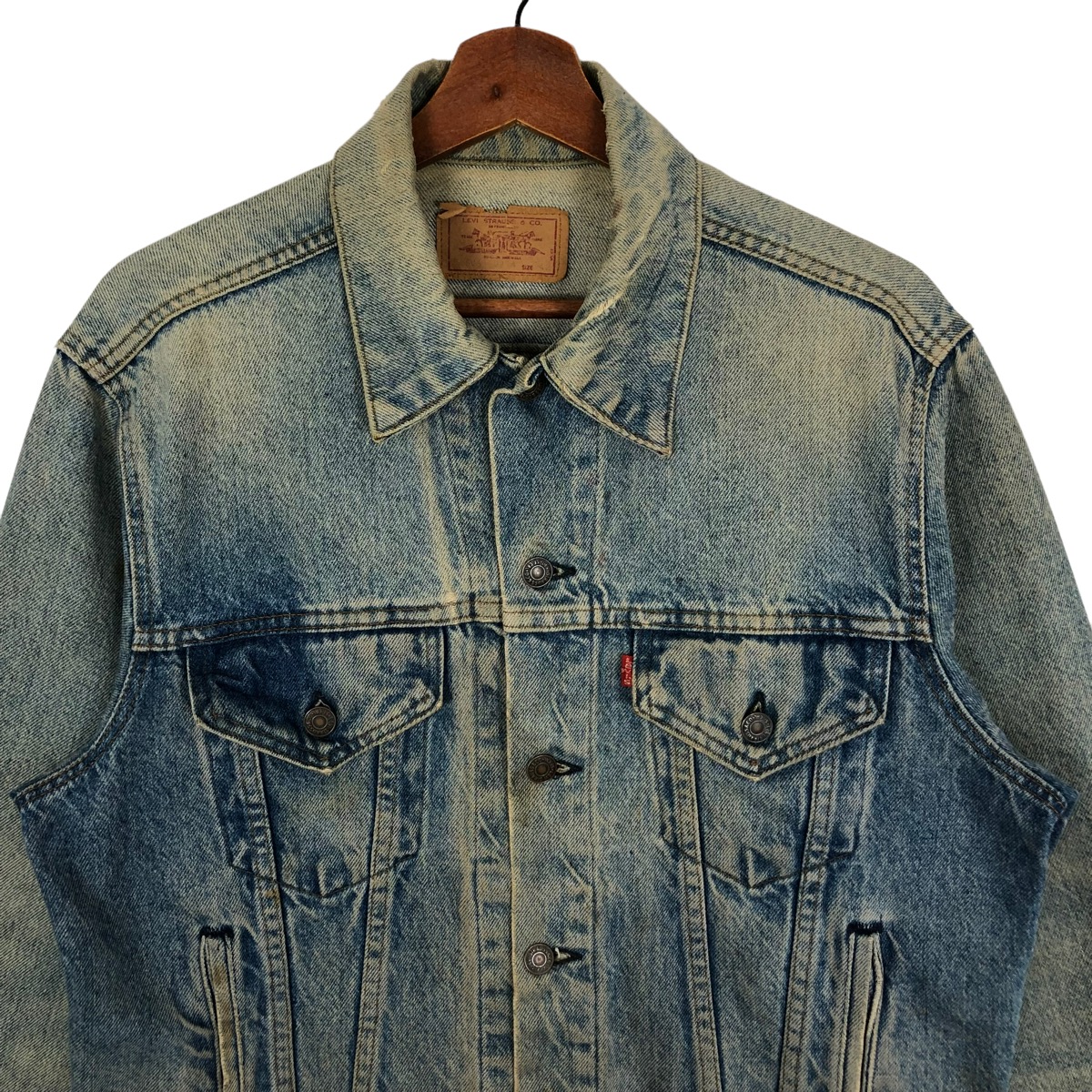 Levi s Levis 506 Denim Trucker Jacket clockworkthriftstore REVERSIBLE