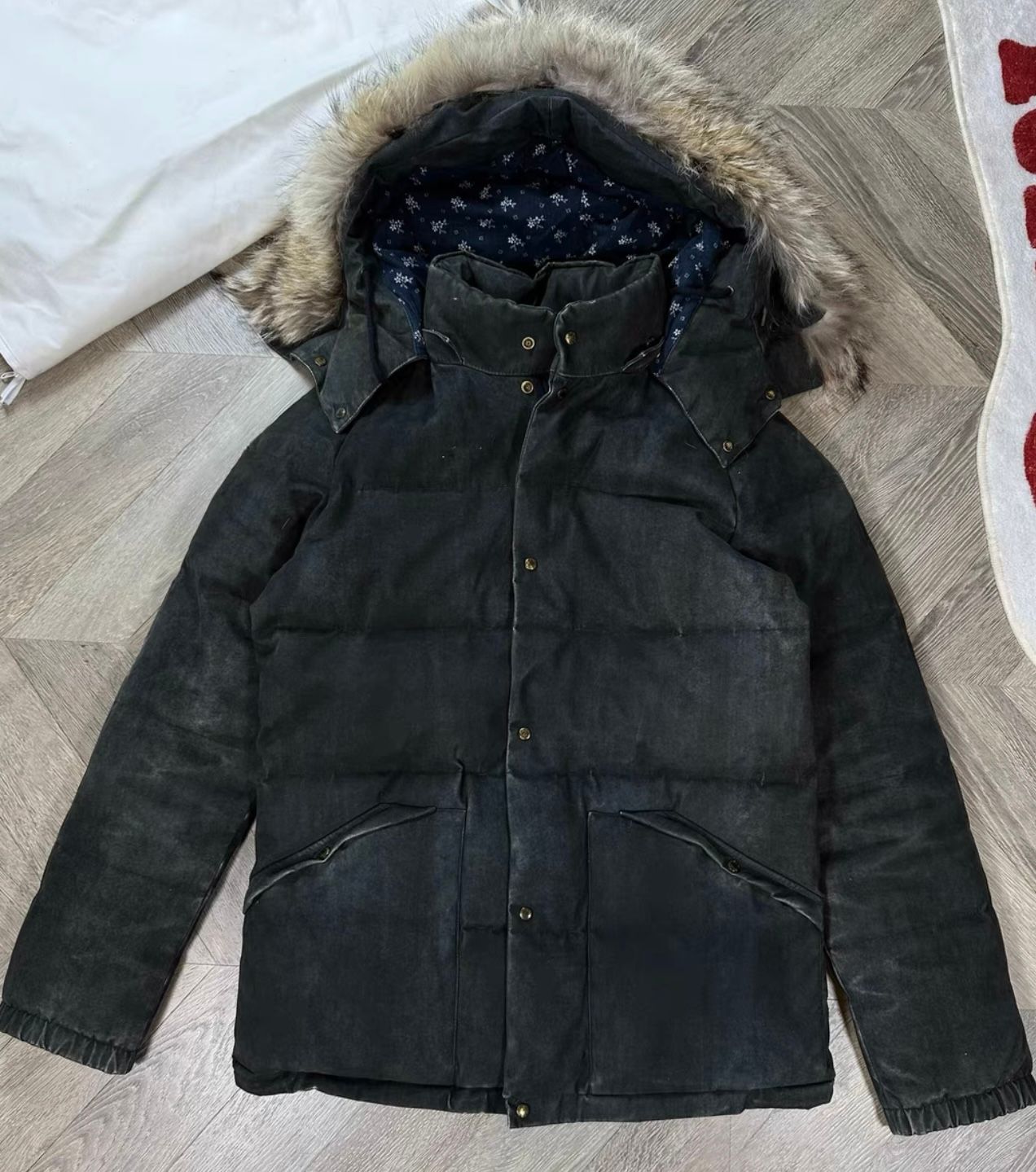 19AW Visvim VALDEZ COAT COLLAGE Black visvim VALDEZ COAT COLLAGE 2