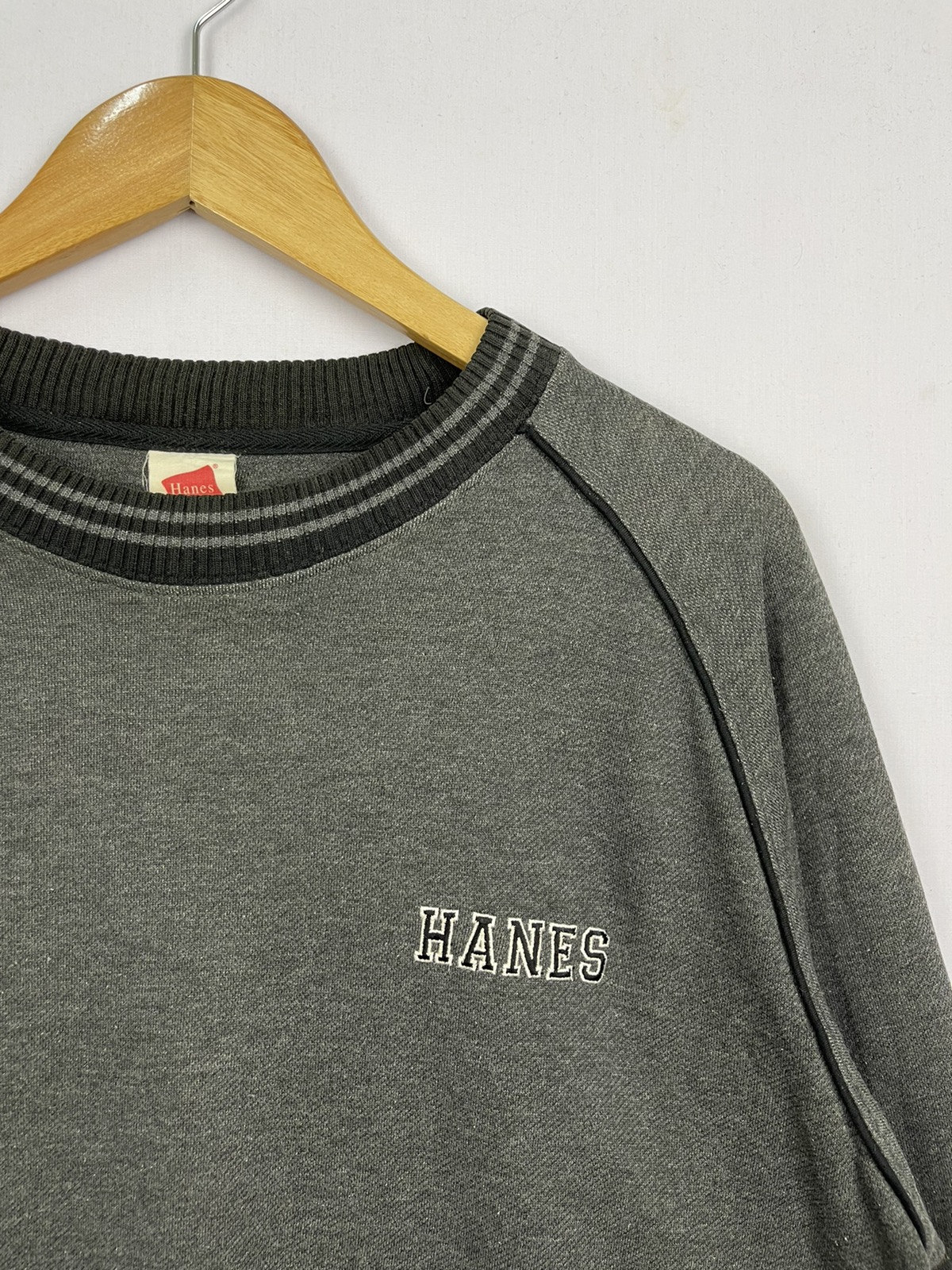 60s VINTAGE HANES SWEATSHIRT L グレー 1960's Hanes Sports Sweatshirts – Front General Store