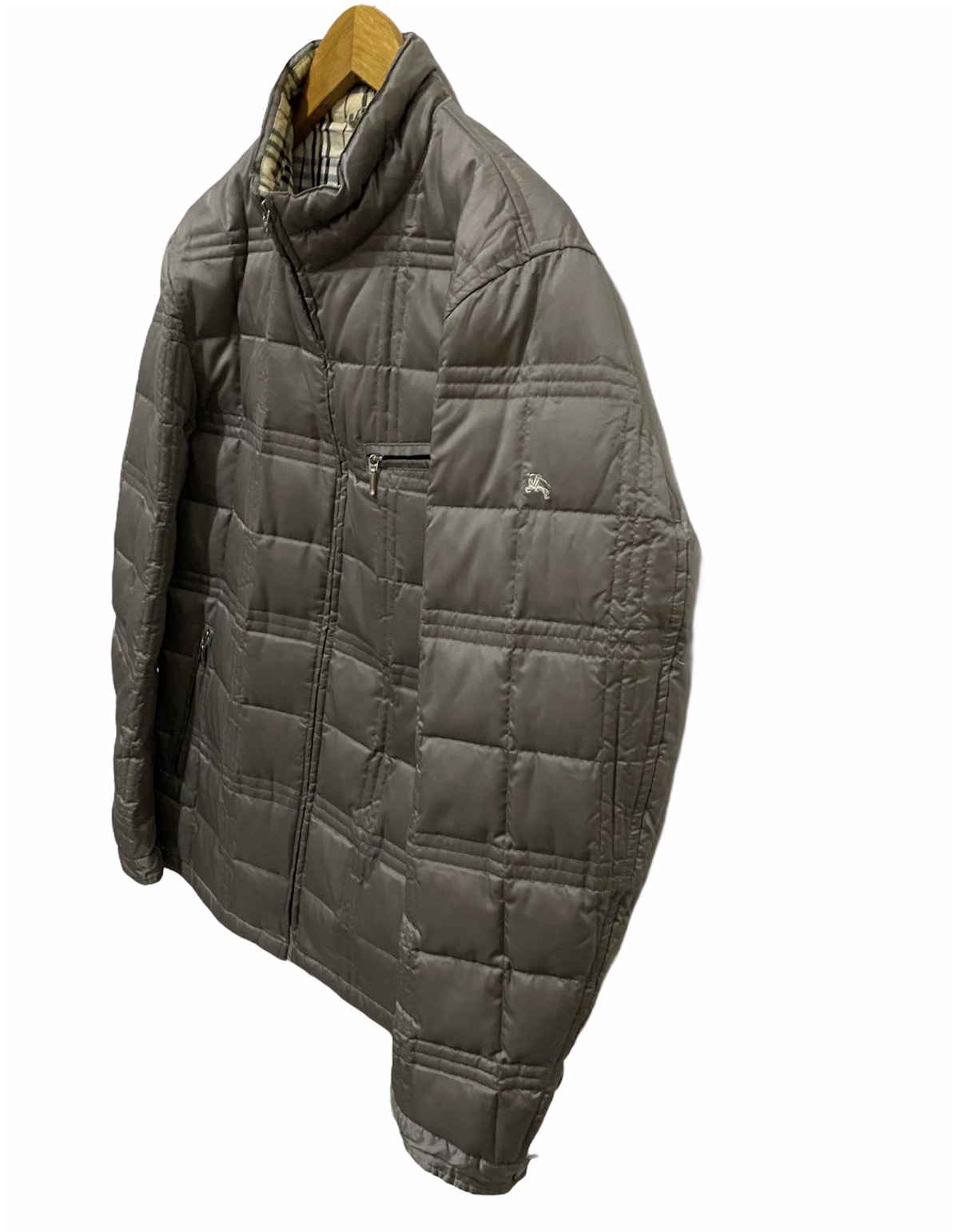 Burberry Burberry Black Label Nova Check Puffer Down Jacket