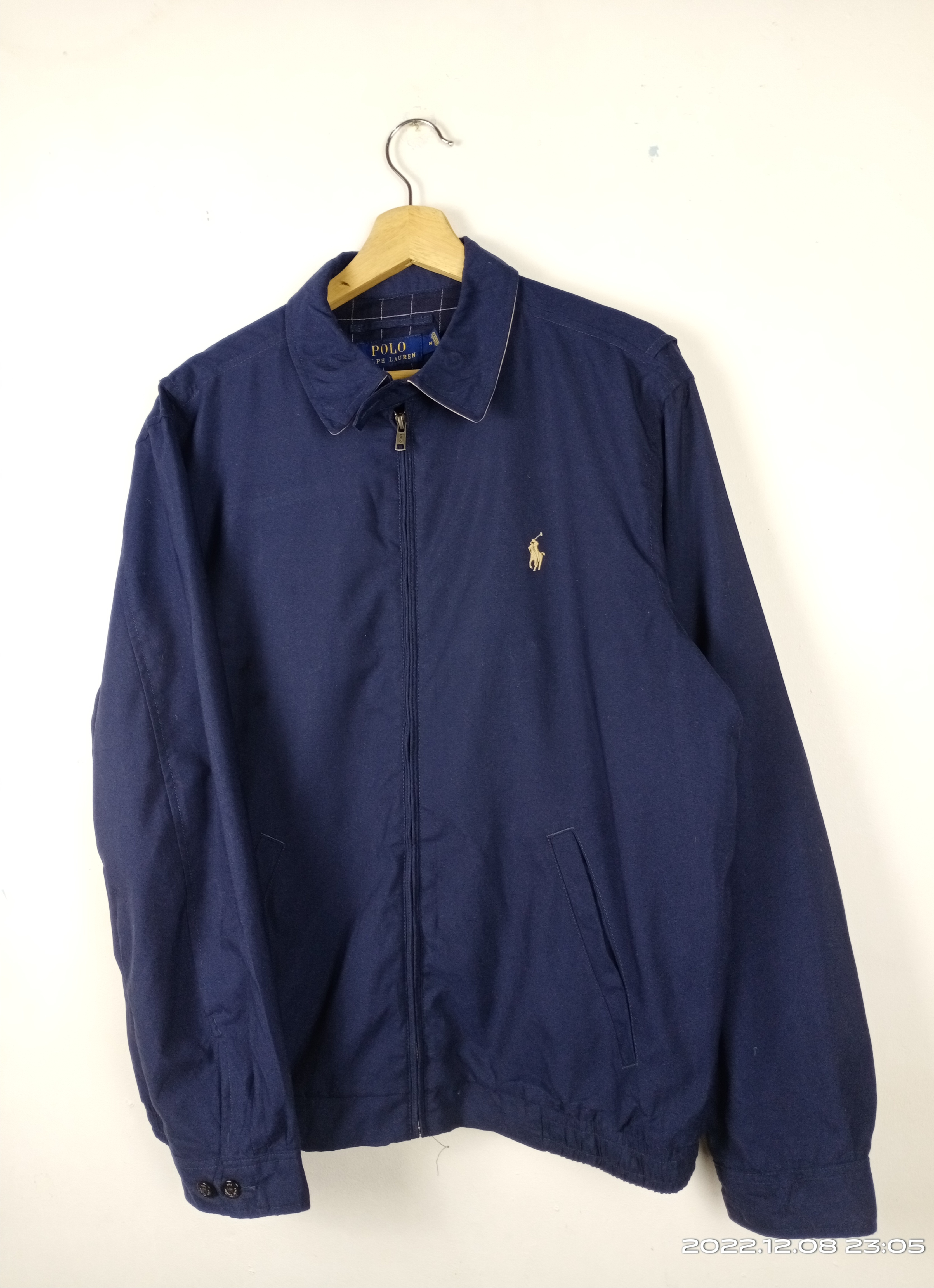 Other Designers Polo Ralph Lauren RARE Vintage 90s Polo Ralph Lauren Harrington Jacket cyyzostore REVERSIBLE
