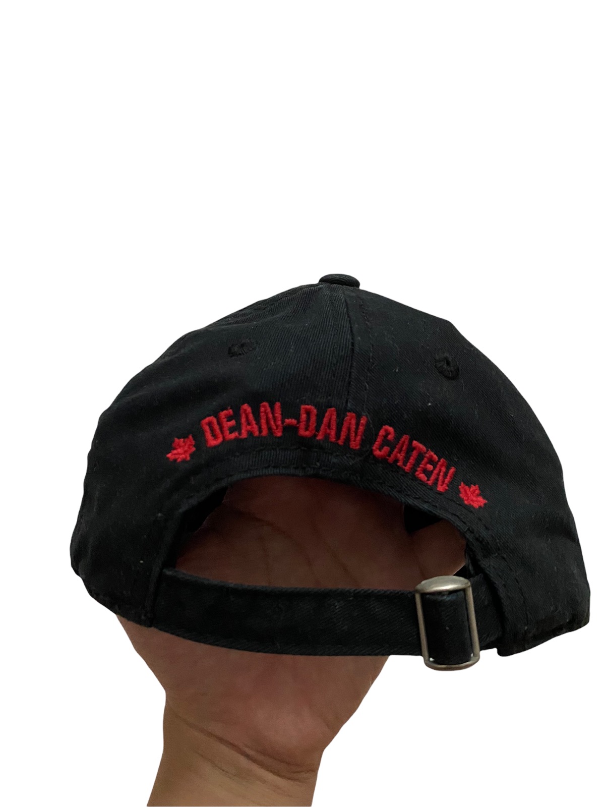 DSQUARED2 DEAN＆DAN CATEN キャップ Dsquared2 Iconic Oversized Patch Twin Baseball Cap Hat | eBay