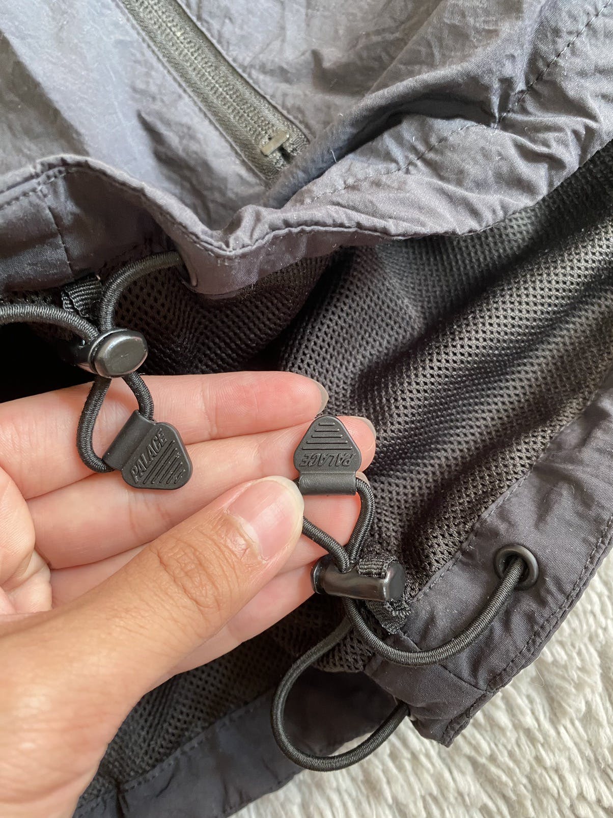 PALACE Palace Slant Zip Shell Jacket fw22 | jackkurtil