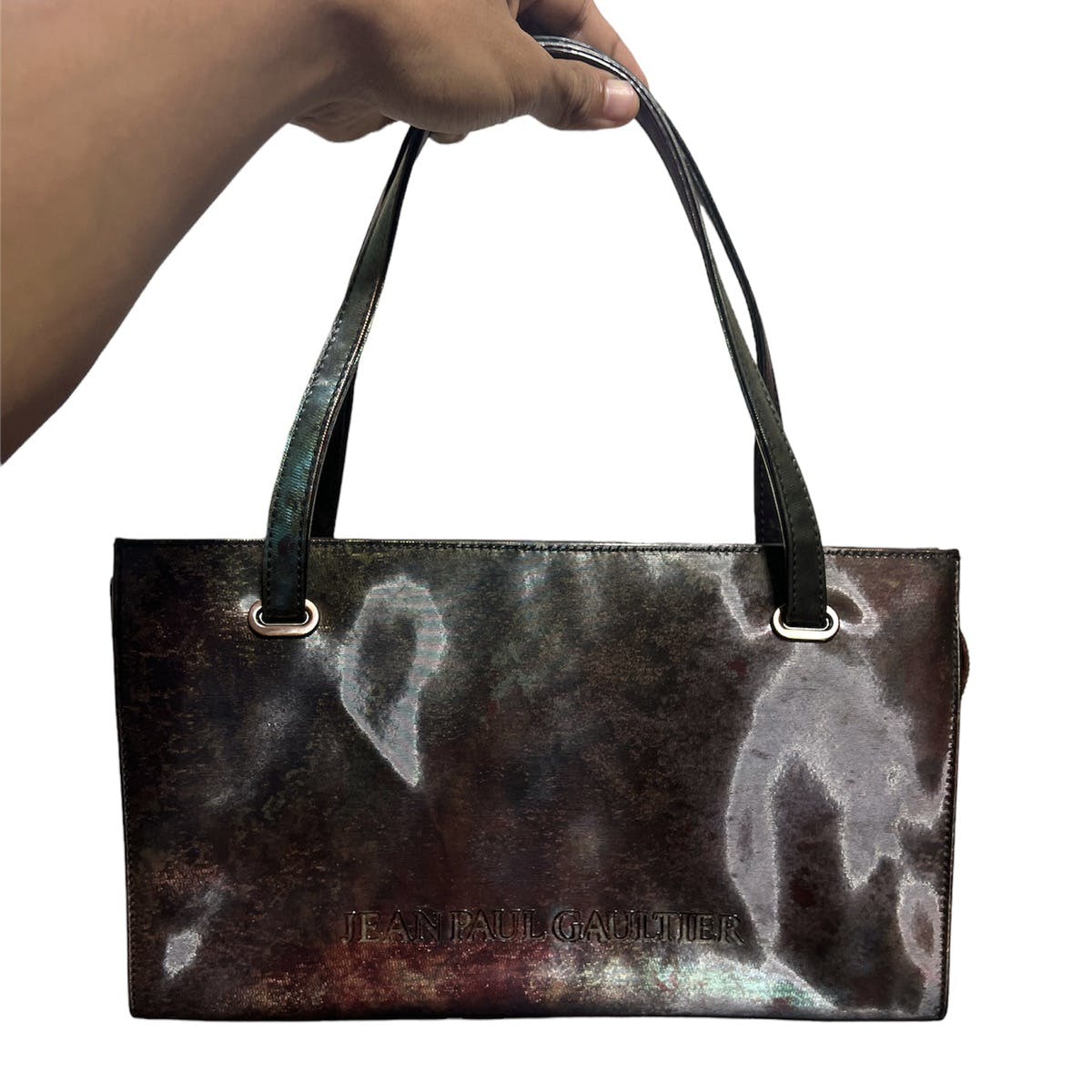 Jean Paul Gaultier Jean Paul Gaultier Cyber Rust Hand bag 1995
