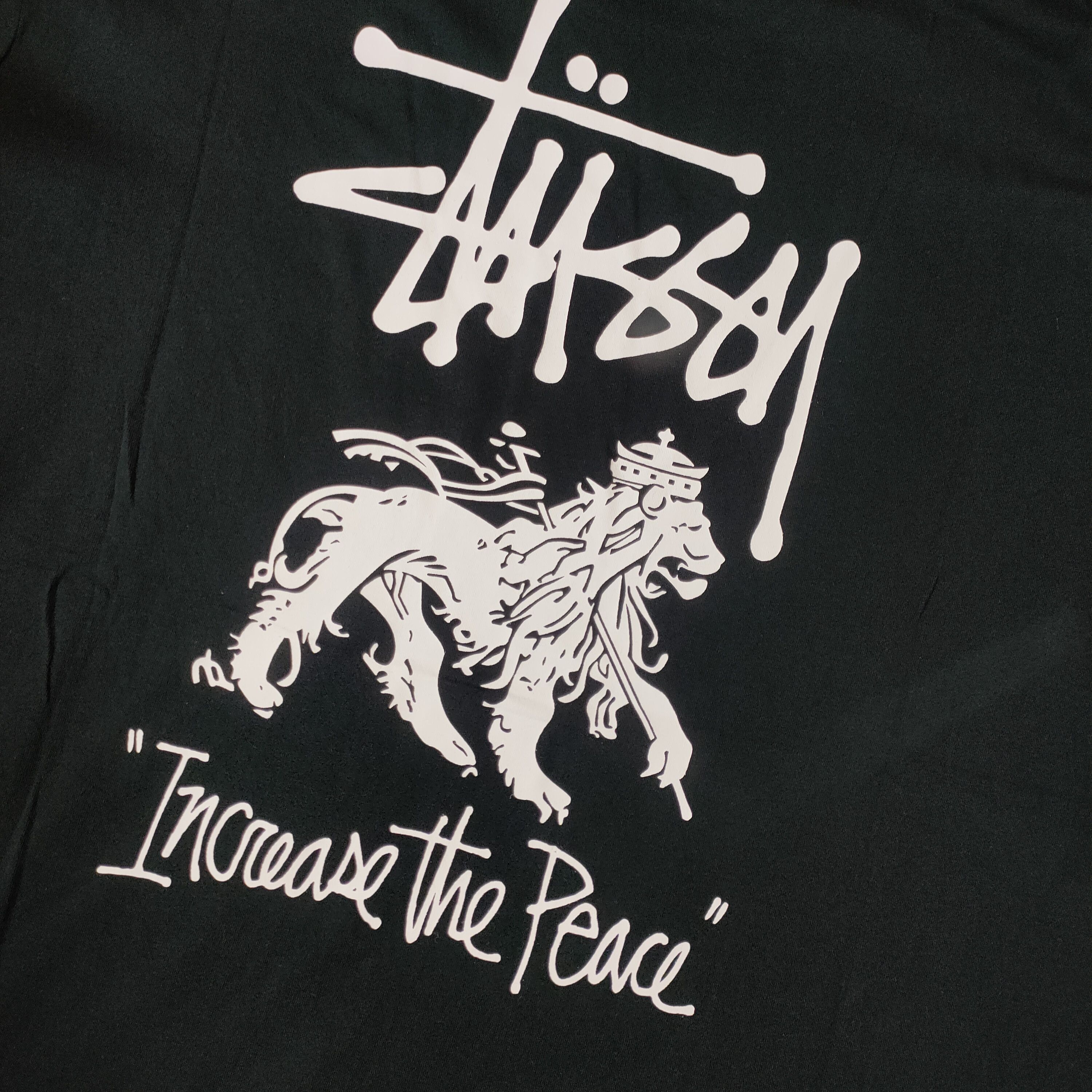 その他 STUSSY livin INCREASE THE PEACE Stüssy Increase the Peace T-shirt XL – Viel Goodz