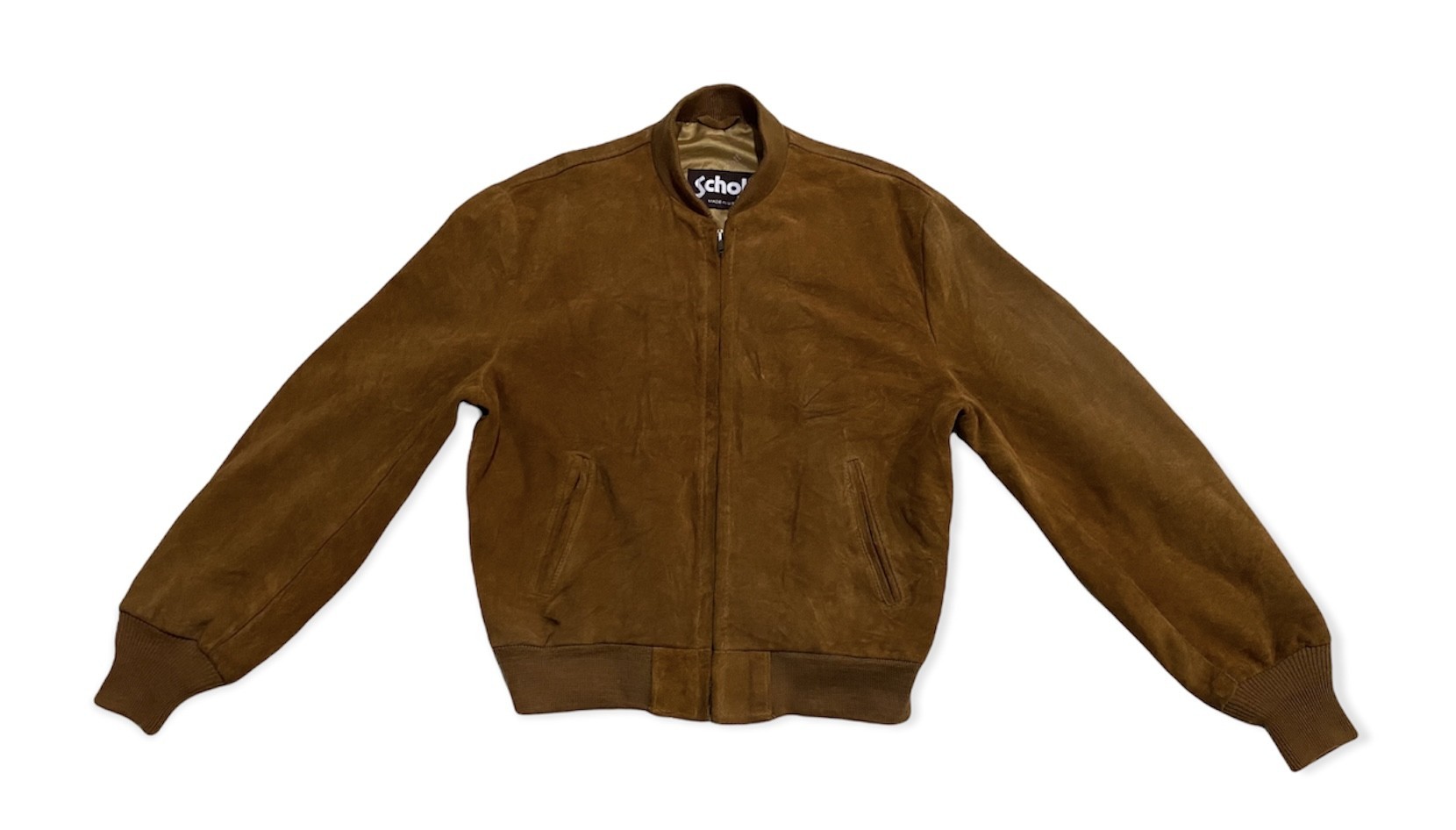 Other Designers Schott NYC - Schott N.Y.C 327 Saddle Suede Leather