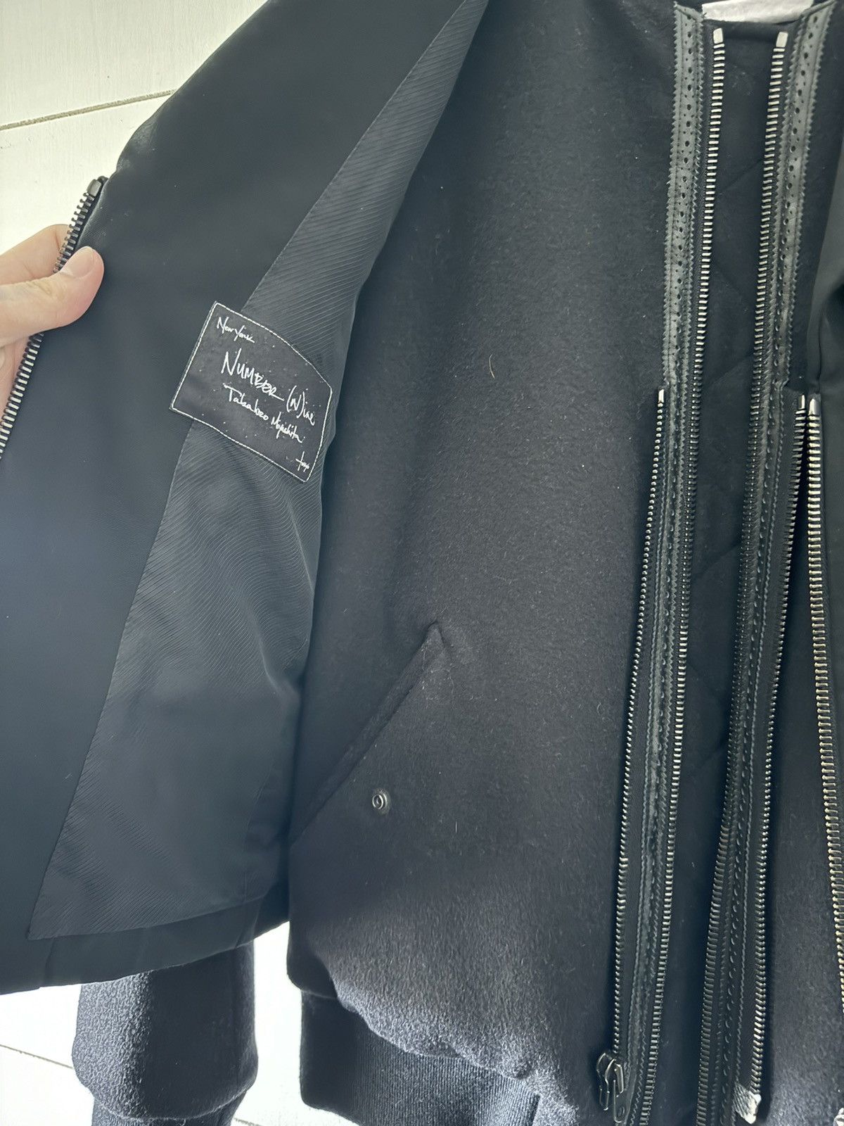 ウェア nok.cut-in Number (N)ine AW/06 NOIR Tailored Jacket – akaibu.co