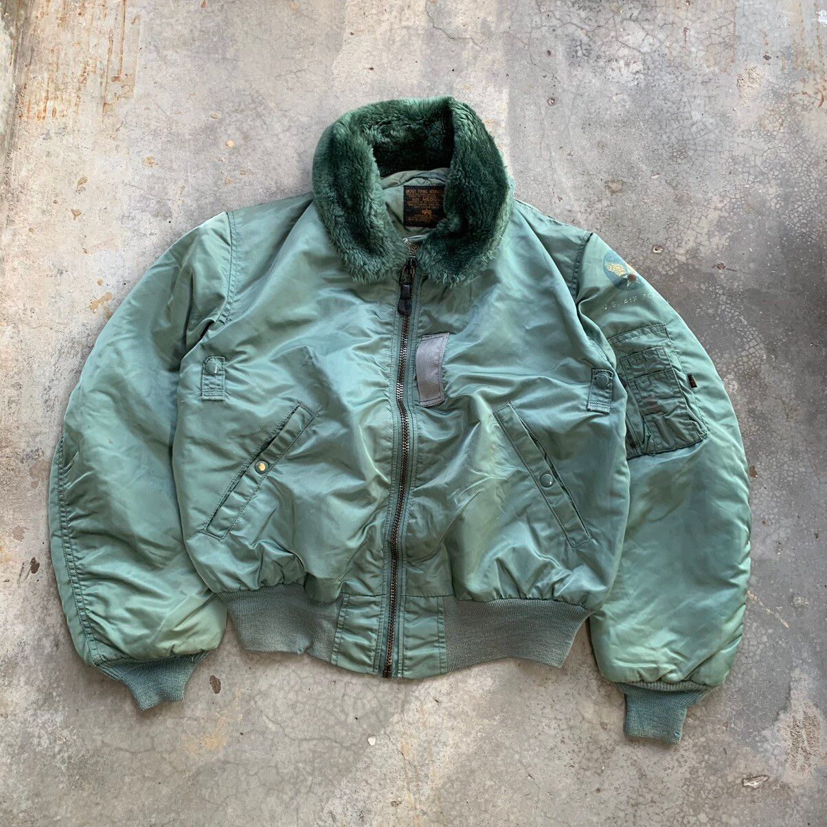 80s〜90s B-15D short flight jacket