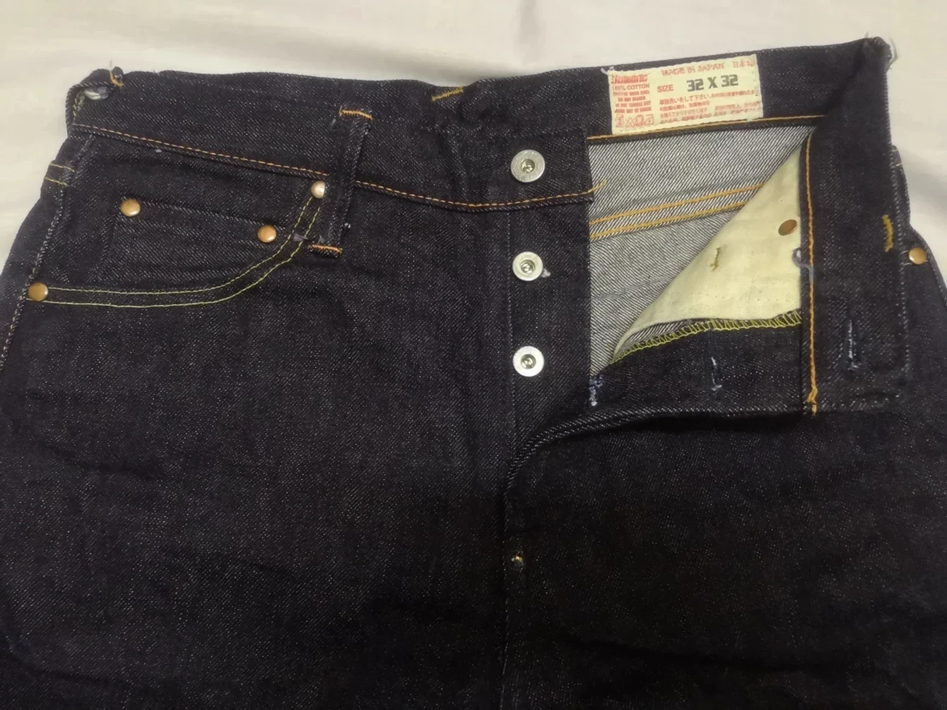 EVISU Yamane Deluxe Hayaoki Selvedge Jeans Evisu Japan