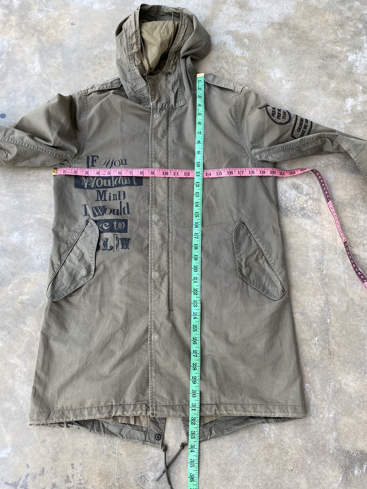 Hysteric Glamour Hysteric glamour X kurt cobain parka jacket