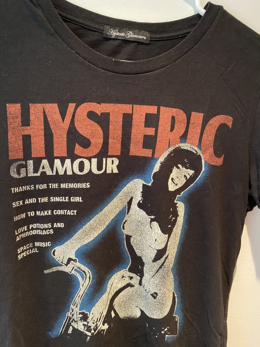 【00s☆七分袖】HYS HYSTERIC UNIVERCITY Tee 00s☆七分袖】HYS HYSTERIC UNIVERCITY Tee - メルカリ