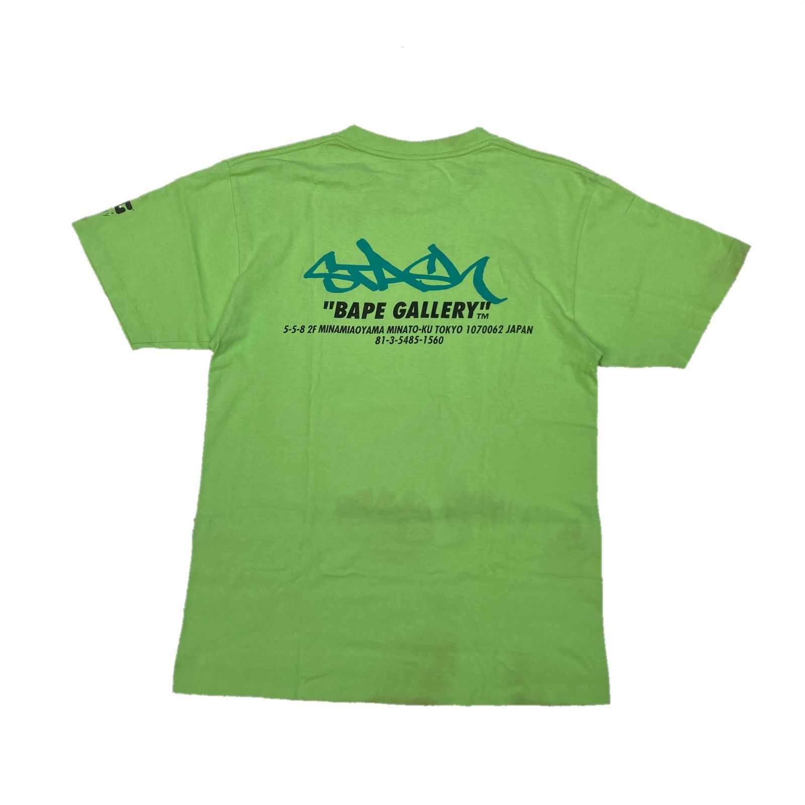 A BATHING APE® Vintage 2002 Bape Gallery x Stash Tee 