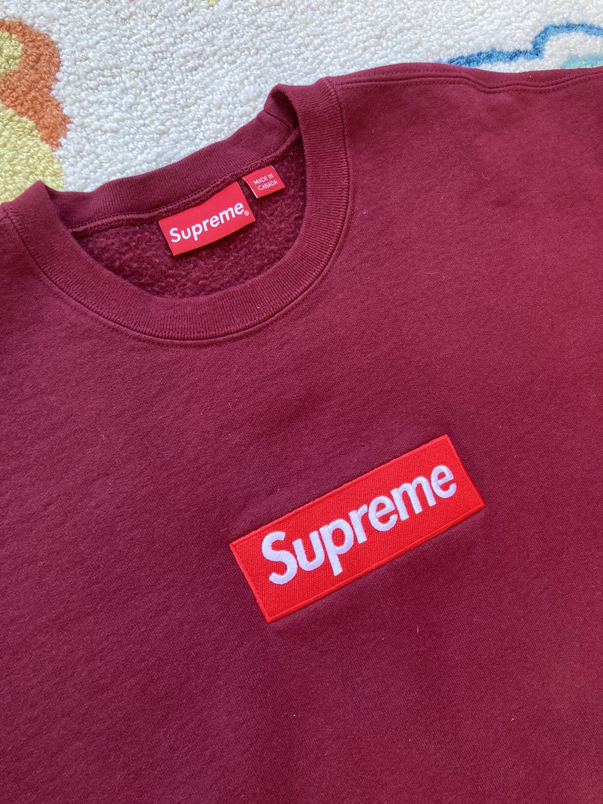 Supreme Box Logo Crewneck Outfit Supreme Box Logo Crewneck 