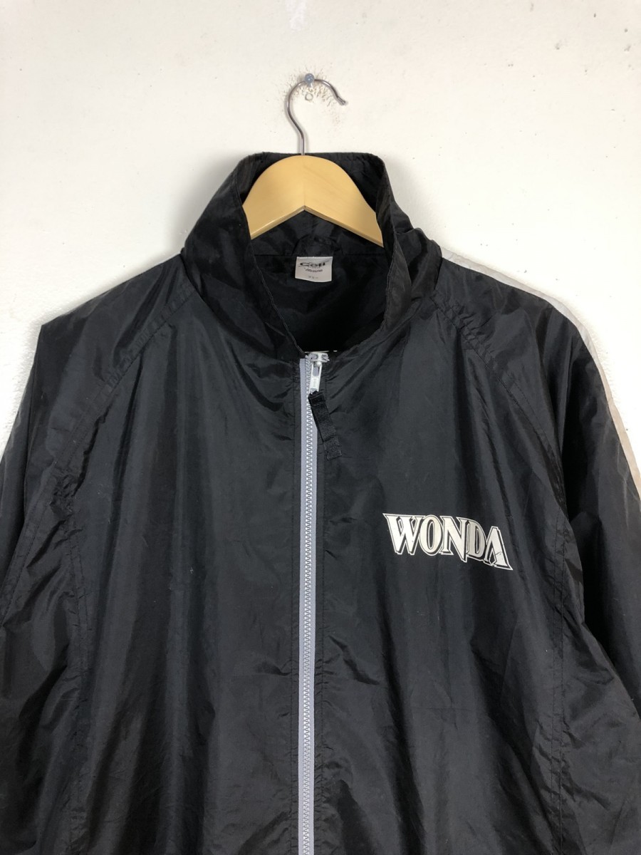 Other Designers Japanese Brand VINTAGE WONDA COFFEE STAFF LIGHT RAIN COAT JACKET izzue store96 REVERSIBLE