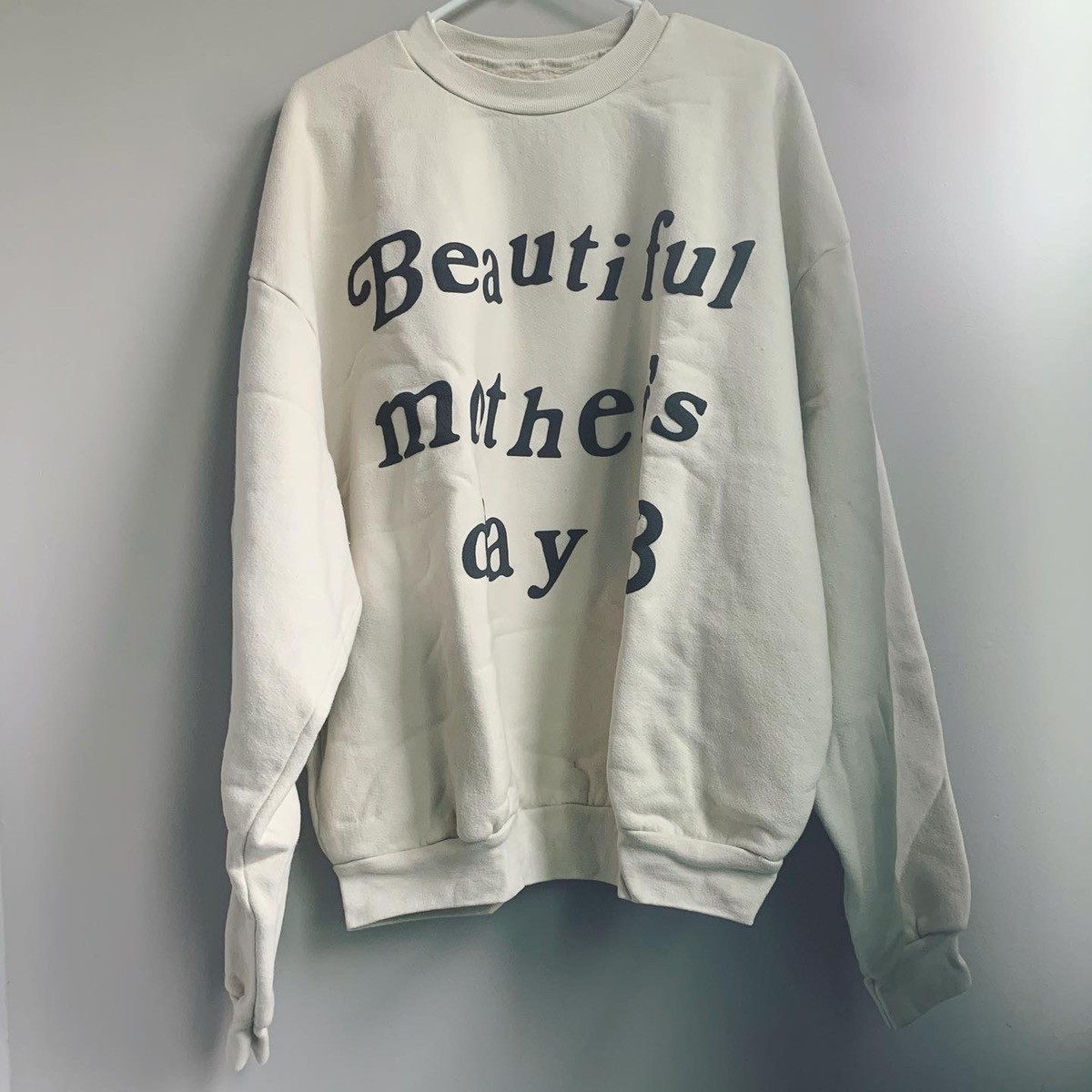 Other Designers Kanye West x CPFM Beautiful Mother s Day 2019 Crewneck passportstyle REVERSIBLE