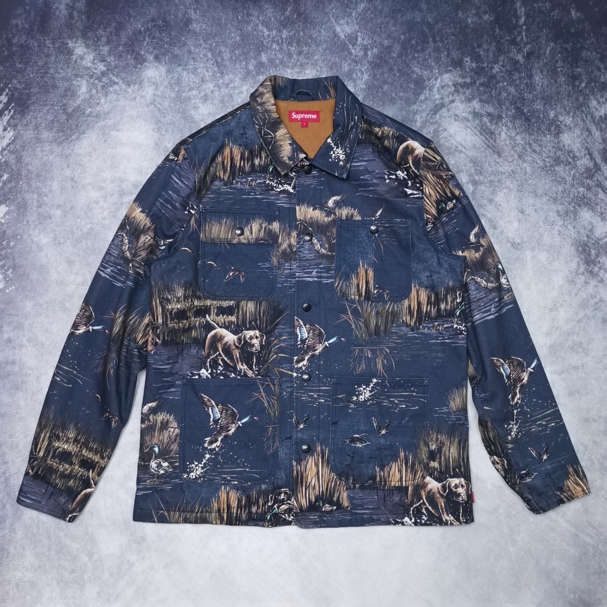 Supreme FW12 Dogs & Ducks Chore Coat | wethaplvg | REVERSIBLE