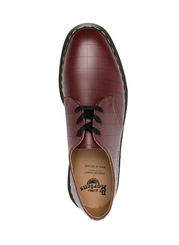 靴 Dr. Martens x Undercover 1461 UC CHECK Dr. Martens x Undercover 1461 Check Smooth (Black) - Allike
