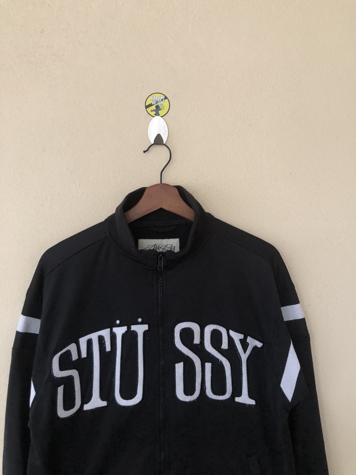 Stüssy Stussy Big Logos Authentic Gear Track Jacket | bandeldotcom 