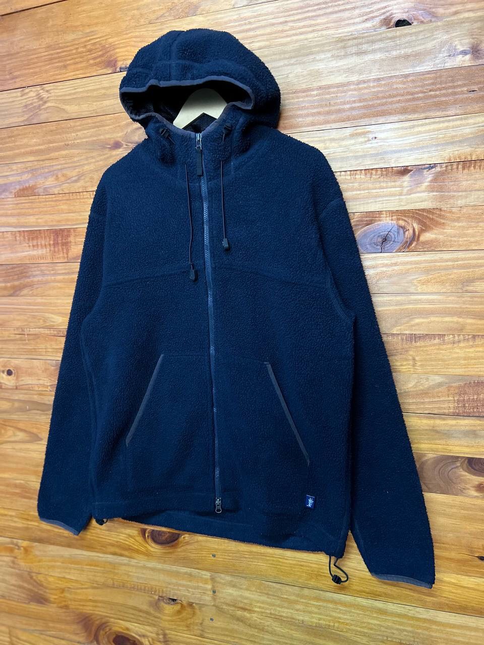 Stüssy STUSSY DEEP PILE FLEECE HOODIE JACKET acceptofferstore