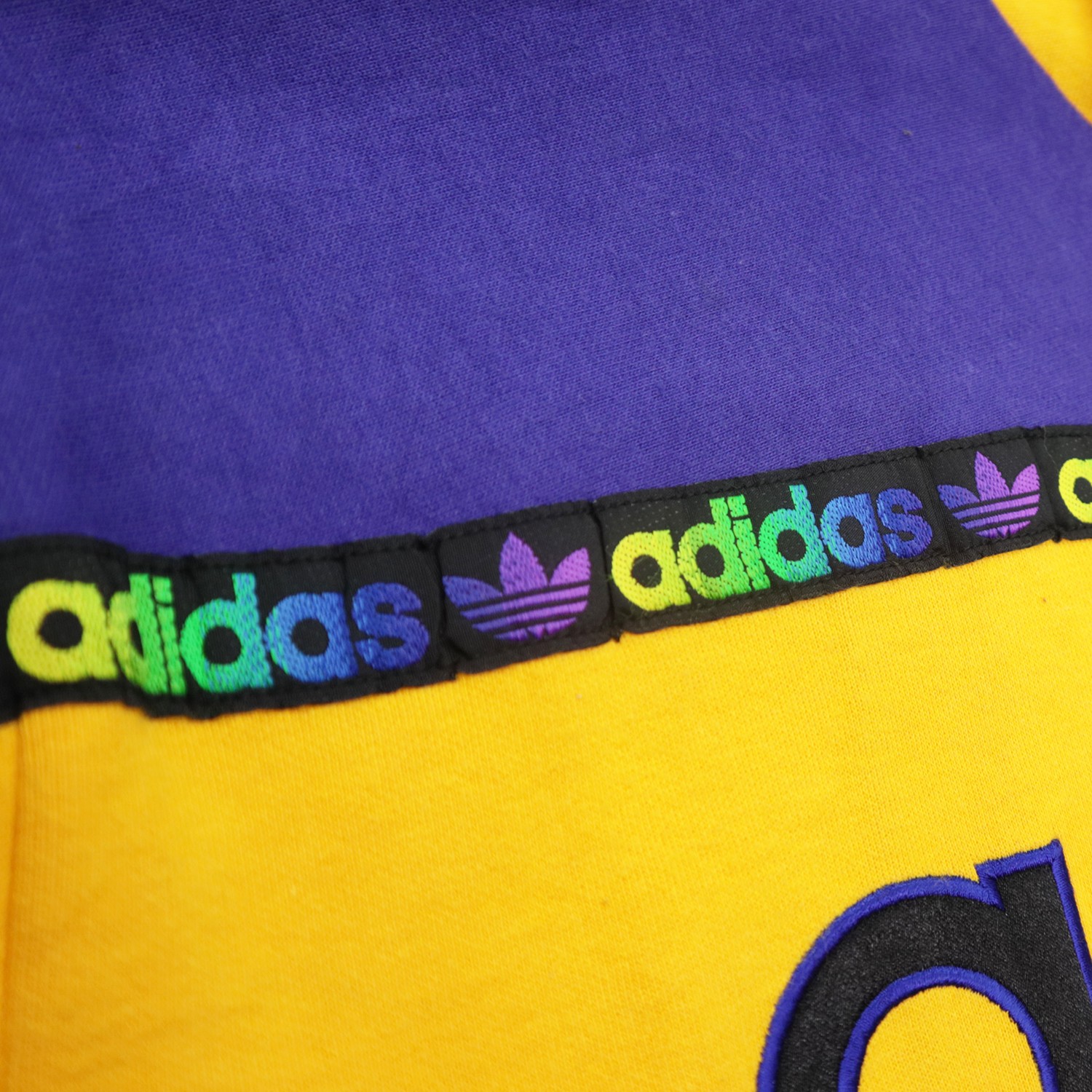 adidas Vintage 90s ADIDAS Descente Japan Big Logo Multi Color