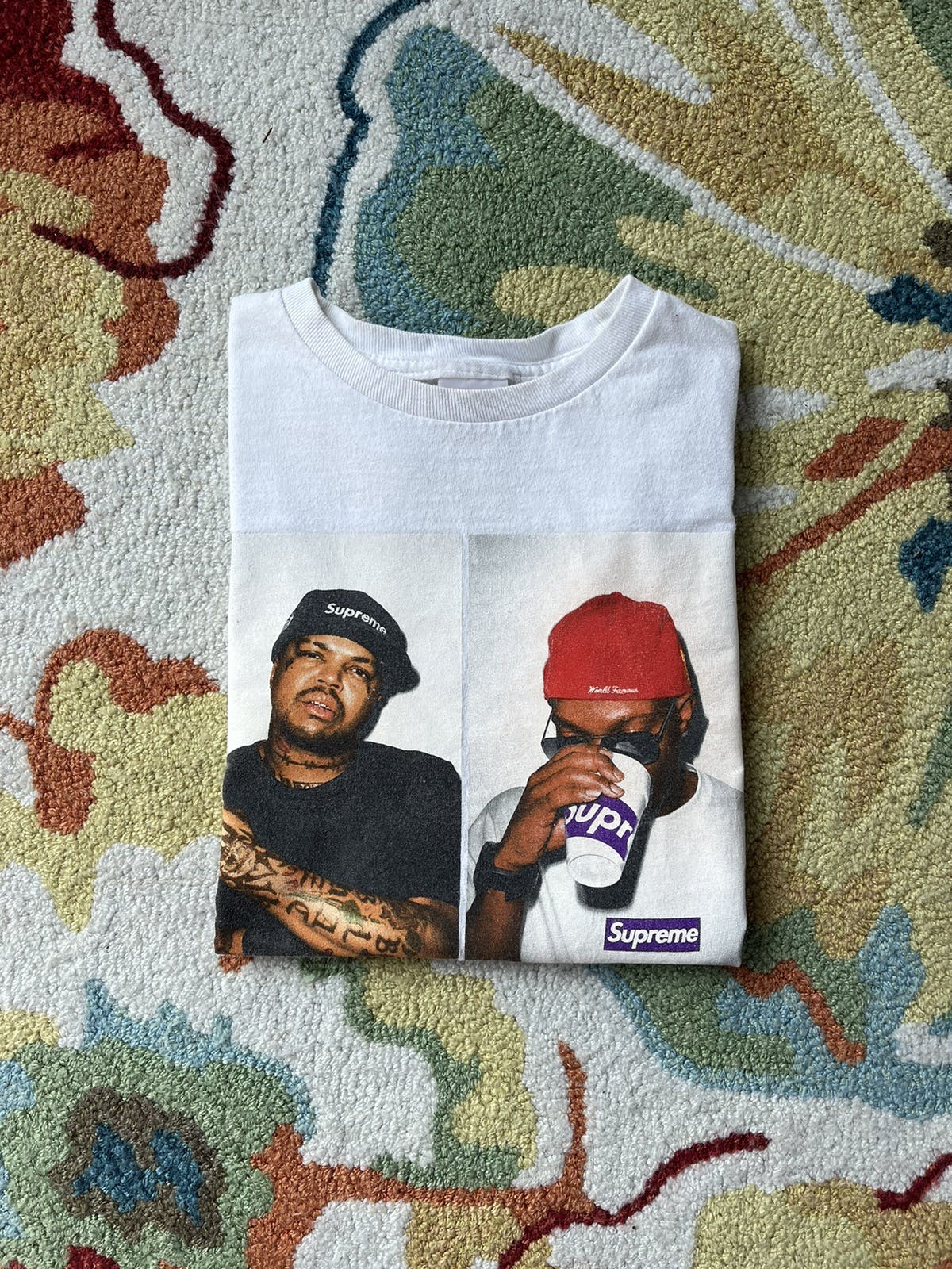 SUPREME 12AW THREE SIX MAFIA Tee　白　Sサイズ Supreme Three 6 Mafia Photo Tee White L F/W 12 | eBay