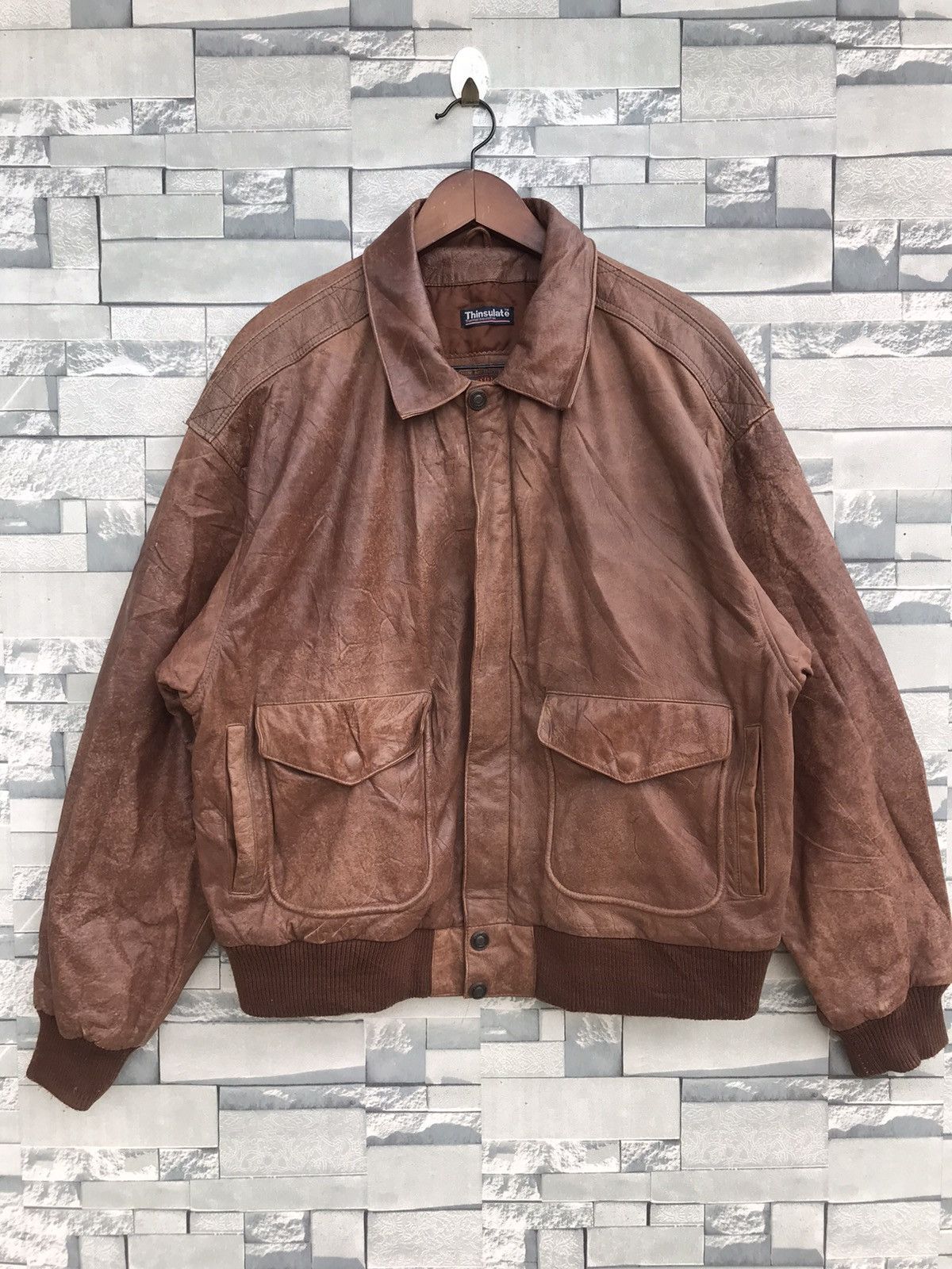 Other Designers Vintage Adventure Bound Thinsulate M3 Leather Jacket miss ardila REVERSIBLE