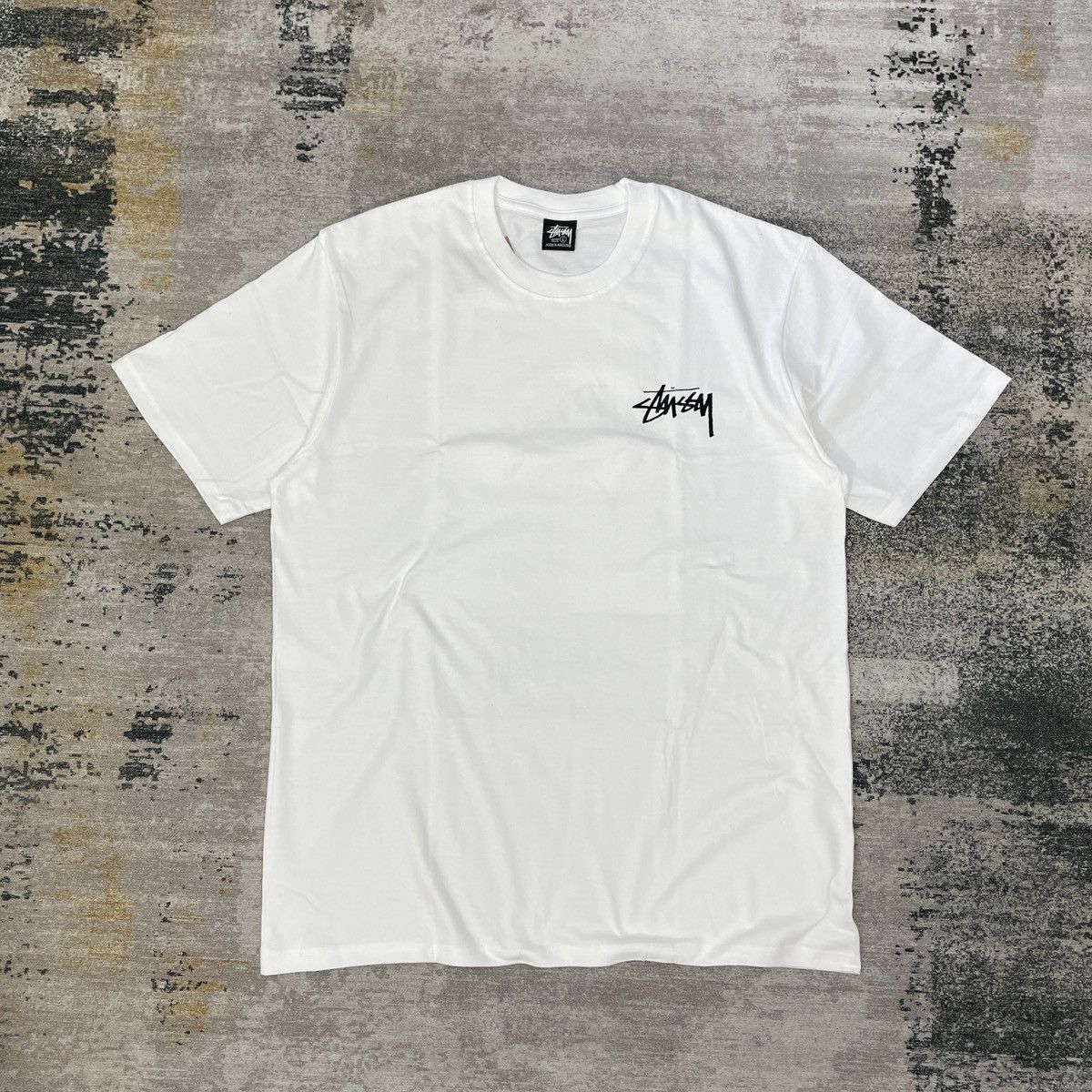 ★送料・関税込★Stussy★Stussy Low Tide T-Shirt White★ ☆送料・関税込☆Stussy☆Stussy Low Tide T-Shirt White