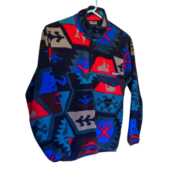 Patagonia Synchilla Snap-T store Pullover aztec