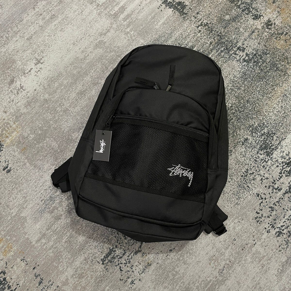 Stüssy OG STUSSY STOCK BACKPACK BLACK | hlnstuff | REVERSIBLE