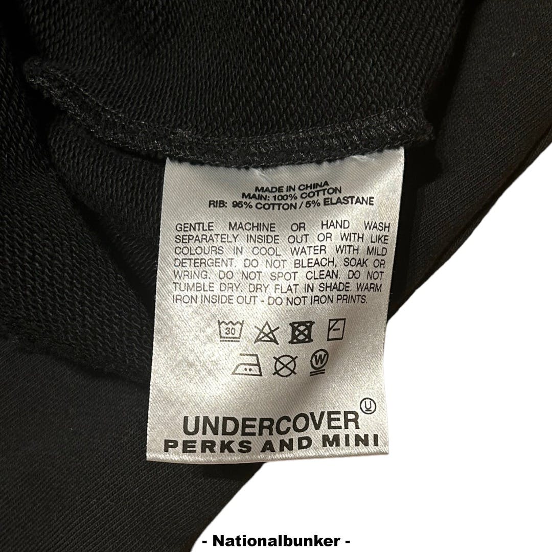 UNDERCOVER ❗️Undercover Perks and Mini Hoodie AW20 Black❗️ | nationalbunker  | REVERSIBLE