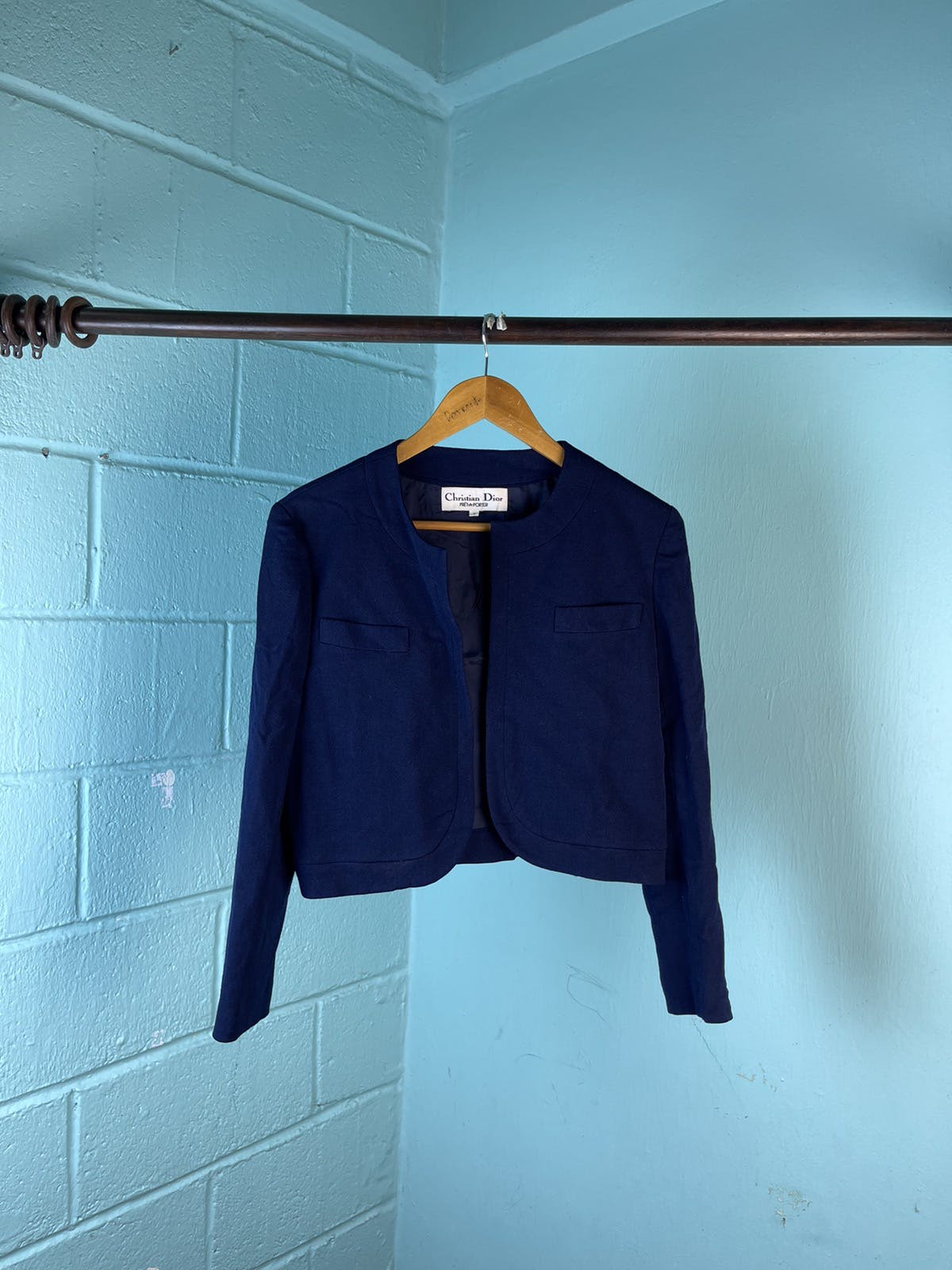 Dior Vintage Christian Dior Pret A Porter Croped Coat | azzashop