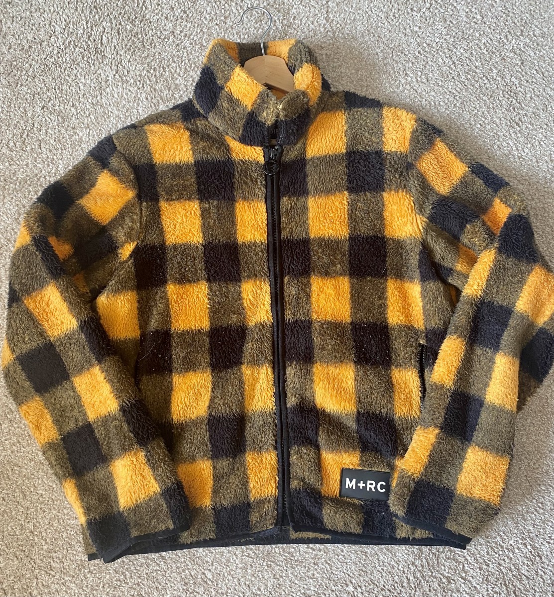 Other Designers M+Rc Noir - Soft Fleece Check Jacket | hi5ghost 