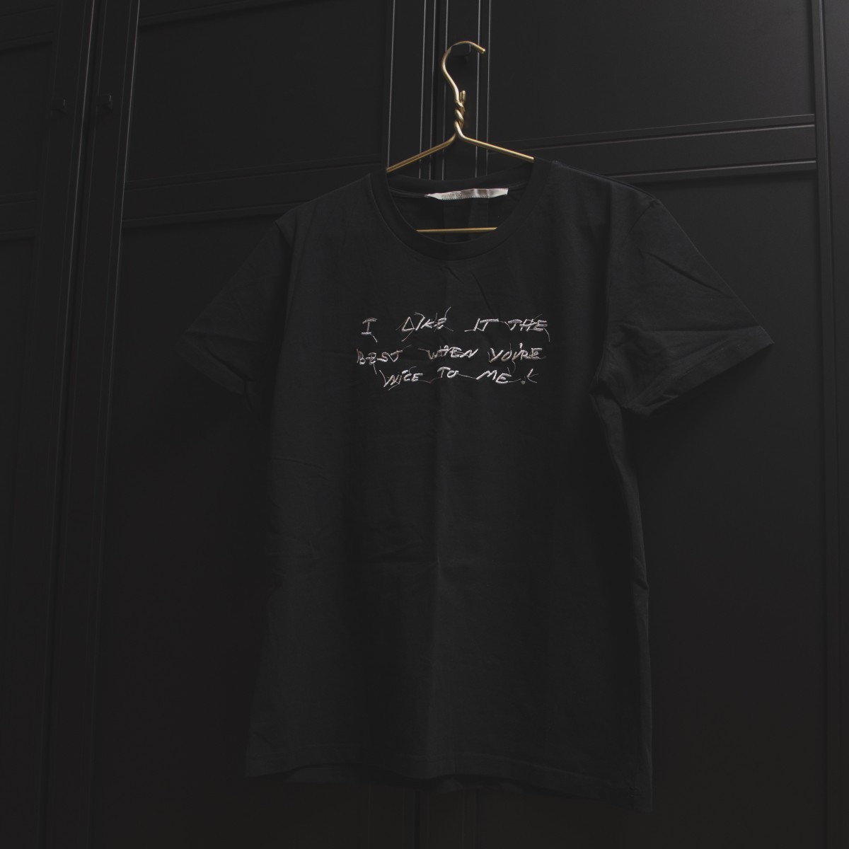 Other Designers Peter Do - Embroidery T-Shirt | arwww | REVERSIBLE