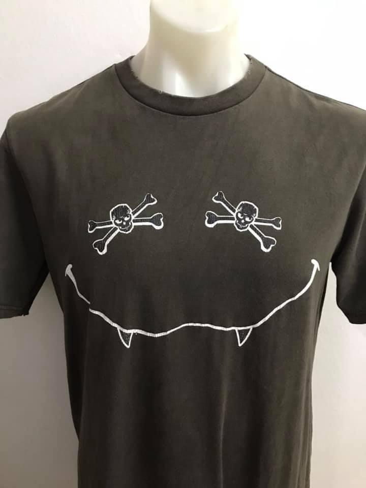 NUMBER (N)INE Number Nine Skull x Smile Achieve Design