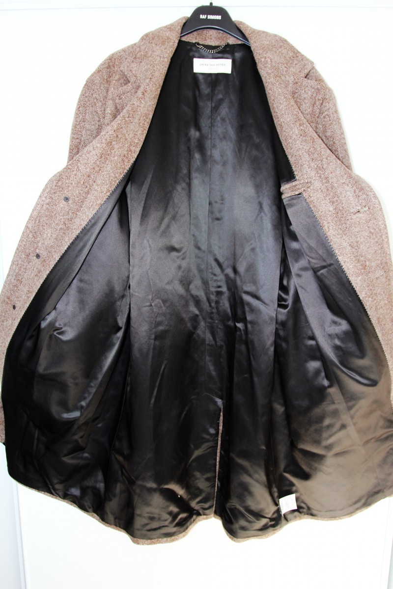 【Dries Van Noten】Reversible coat ❕ Dries Van Noten BNWT AW20 DRIES VAN NOTEN RAWLY COAT XL