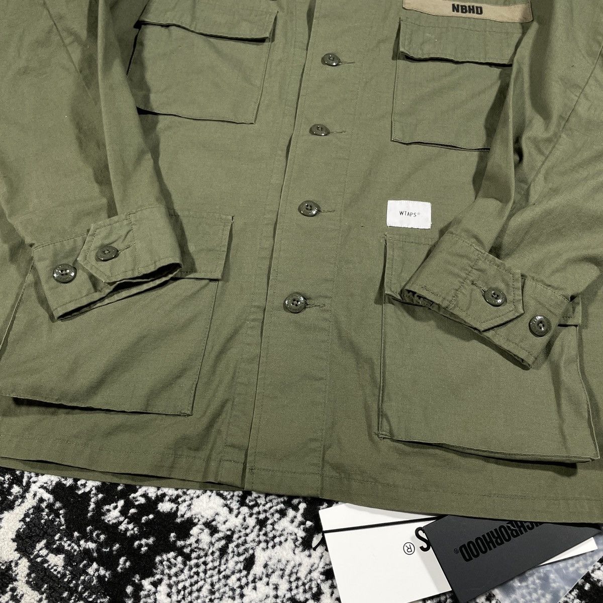 WTAPS WTAPS JUNGLE LS SHIRT X NEIGHBORHOOD | prgoodzstock | REVERSIBLE