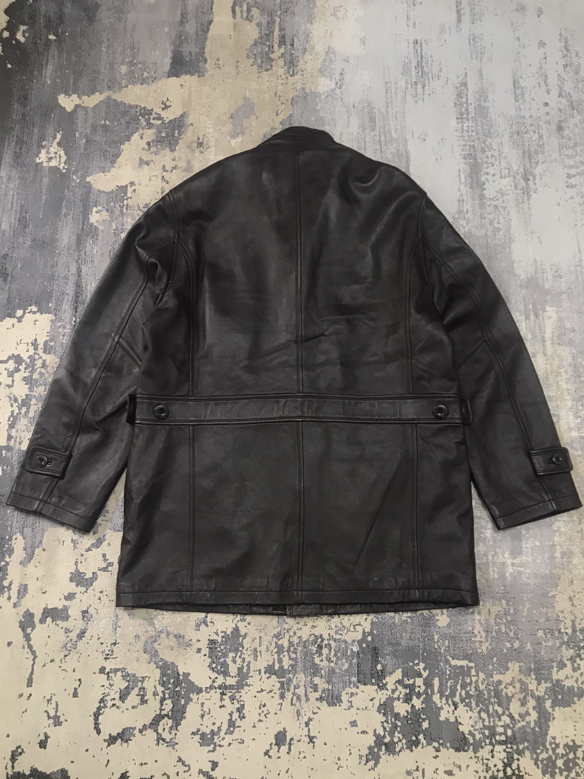 Balmain Balmain Paris Leather Long Jacket | fsstore | REVERSIBLE